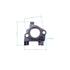 Vergaser Isolator für Honda GX390 Zongshen 188F Motoren (OEM 16211-ZF6-L60)