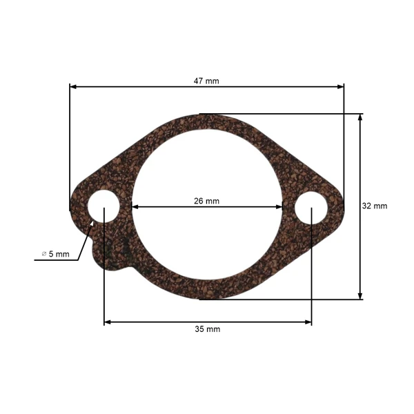 Vergaserdichtsatz für Briggs & Stratton Quantum Motoren 3,5 PS - 6,0 PS (OEM 398183 498261 490937)