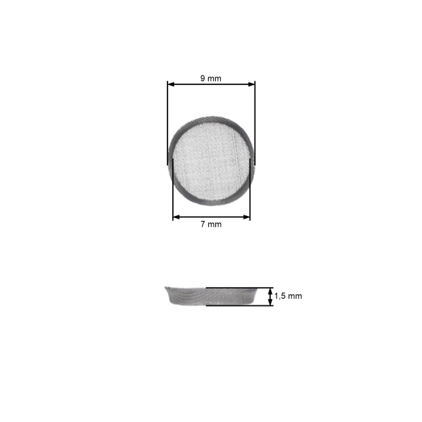 Vergaserfiltersatz 10 stk. x 9 mm  Walbro Husqvarna Oleomac Efco (OEM 140-70-8 501666101 505316731 507666701 3 300 204 33-00240 95 000 139)