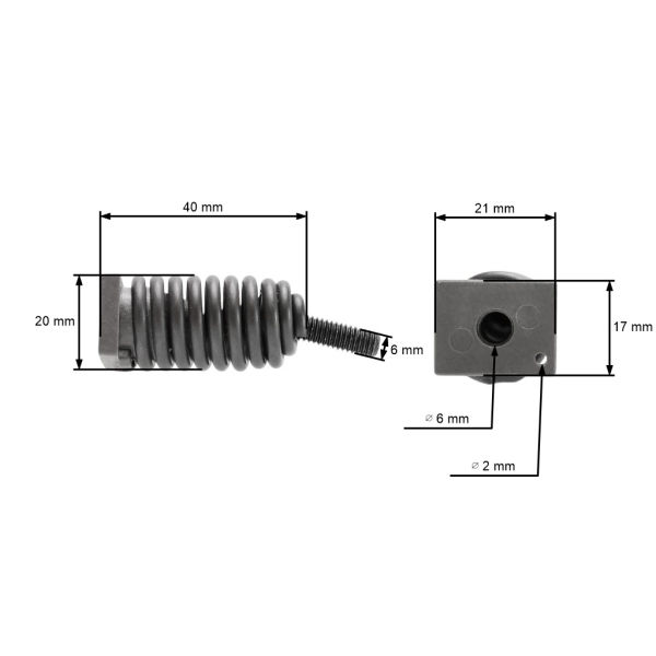 Vibrationsdämpfer für Husqvarna Kettensägen 545 550 XP 555 556 560 XP Jonsered CS2252 CS2253 CS2258 CS2260 CS2260WH (OEM 505128701 505128702)
