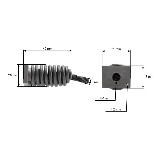 Vibrationsdämpfer für Husqvarna Kettensägen 545 550 XP 555 556 560 XP Jonsered CS2252 CS2253 CS2258 CS2260 CS2260WH (OEM 505128701 505128702)