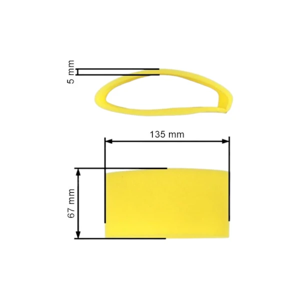 Vorfilter für Honda GX240 GX270 Motoren (OEM 17218-ZE2-821)