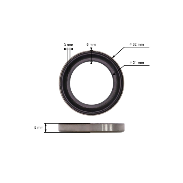 Wellendichtringe für Briggs & Stratton Classic Sprint Quatro Quantum Motoren Leistung 2,0 PS - 5,0 PS (OEM 27676 299819 89660)