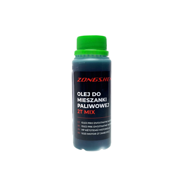 Zongshen 2 Takt Benzinöl 100 ml grün für Motorsägen Freischneider und andere Gartengeräte mit Zweitaktmotor