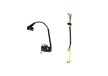 Zündung für Kettensägen Husqvarna 137 137E 142 142E passender Lüfter mit 2 Magneten (OEM 530039239)